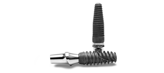 titanium dental implants used for snap on dentures in Mexico