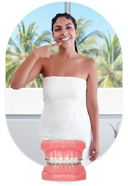 Braces Orthodontics in Mexico at Advanced Cabo Dentistry, Los Cabos for straight, healthy smiles